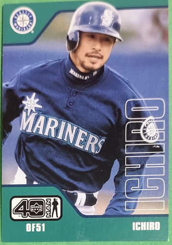 Ichiro Suzuki,2002 Upper Deck 40 Man, Seattle Mariners 