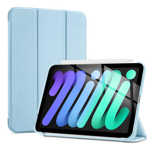 Procase Funda Inteligente iPad Mini 6 De 8,3 2021 Celeste