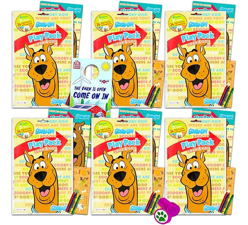 Scooby Doo Paquete 6 Paquetes Juegos Scooby Doo Rellenos Cal