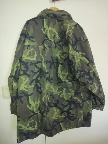 Parka Militar De República Checa,años 90 (Usado)