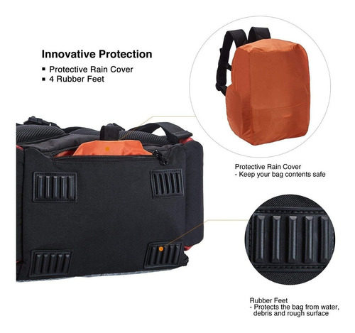 Pesca Piscifun Trastos Mochila Grande Impermeable Bolso De L