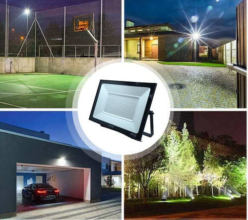 Imagen 5 de 10 de Reflector Led Exterior 150w Bajo Consumo Alta Potencia Frio