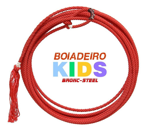 Corda Para Laço Infantil Vermelho Bronc-steel 28470