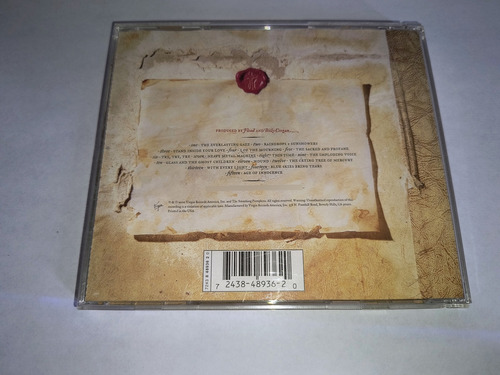Cd The Smashing Pumpkins - Machina / The Machines Of God Usa Estándar