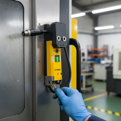 Chave Travada De Segurança Com Interlock Keyence Gs-53pc