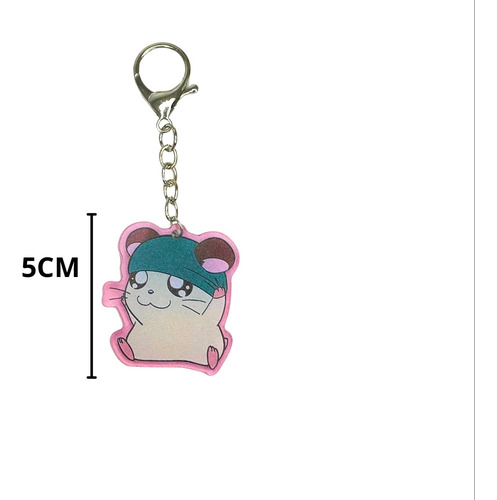 Llavero De Acrilico - Estilo Hamtaro Elige Modelo