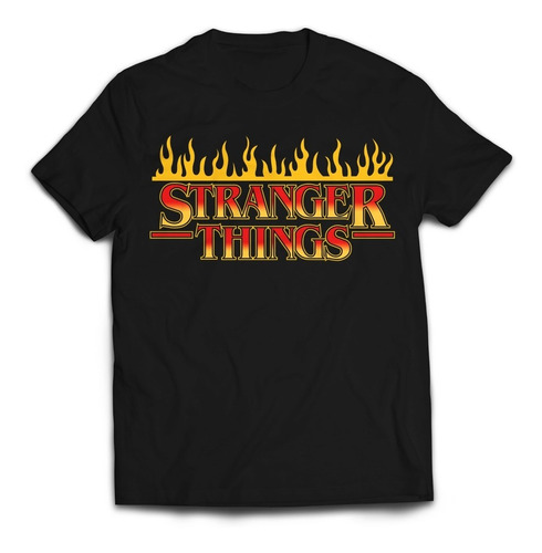 Camiseta Stranger Things Fire Club Rock Activity