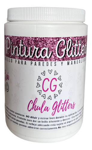 Pintura Glitter 1/2 Plata Chunky Holo! Una Bomba De Brillos!