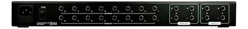 Amplificador De Fones De Ouvido Custom Sound Cspwp 8 Canais