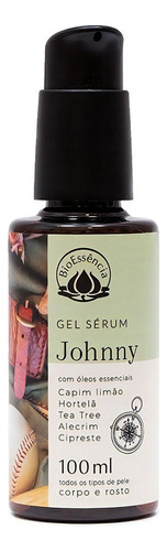 Gel Sérum Hidratante Natural Johnny 100ml Bioessência