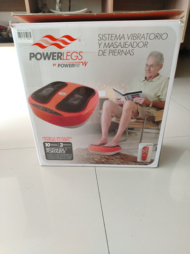 Sistema Vibratorio Y Masajeador De Piernas De Marca Powerfit