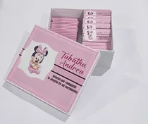 Comprar 50 Chocolates Medianos Personalizados Para Nacimiento Niña