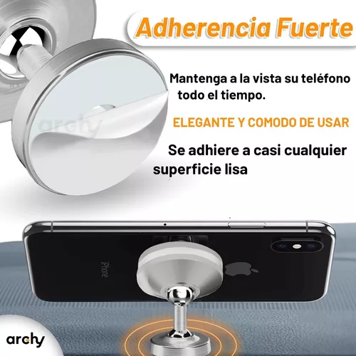 Soporte Magnético Porta Celular 360° Grados Con Imán - Archy México
