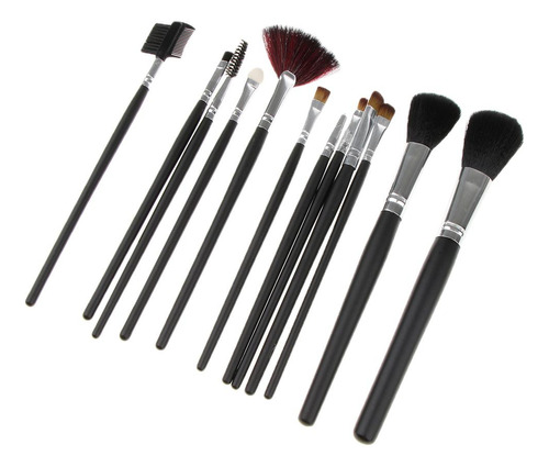 12x Professional Cosmetic Makeup Brush Set Eyeshadow