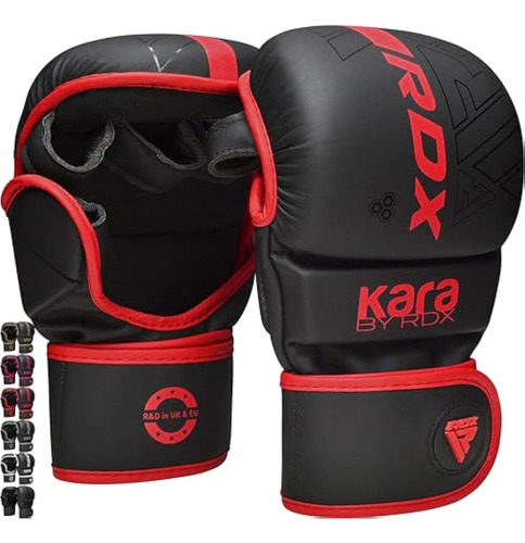 Rdx Mma Gloves Sparring Grappling, Hybrid Open Palm Martial