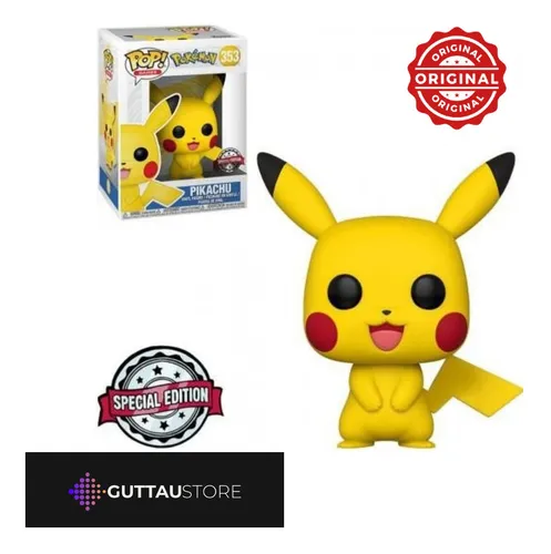 Funko Pop! Pokemon Pikachu 353 - Special Edition Games + Pop