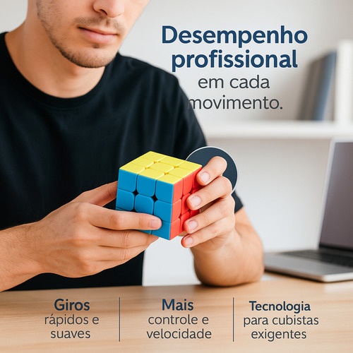 Cubo Mágico Moyu Meilong 3x3x3 Profissional