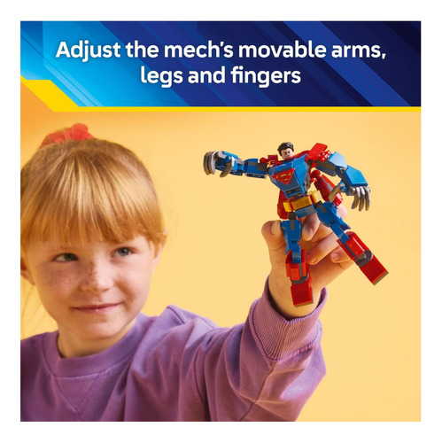 Juguete De Construcción Lego Dc Superman Mech Vs Lex Luthor