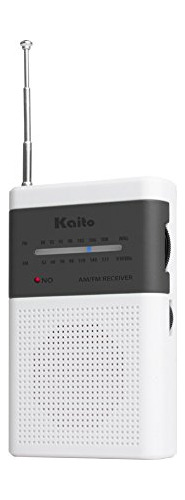 Kaito Ka230 Bolsillo Radio Am Fm Blanco