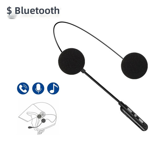 Audifono Bluetooth De Casco Moto Microfono
