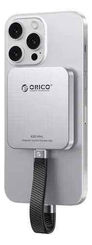 Ssd Externo Orico K5plus, Magnético, Usb C, 460mb/s, 1 Tb Prateado