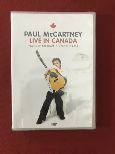Dvd - Paul Mccartney Live In Canada - Novo