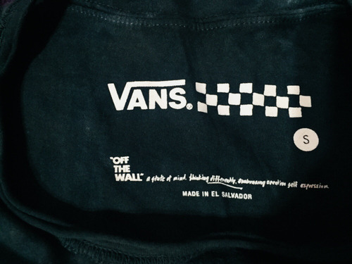 Remera Vans, Estilo Nevada. Importada De Estados Unidos