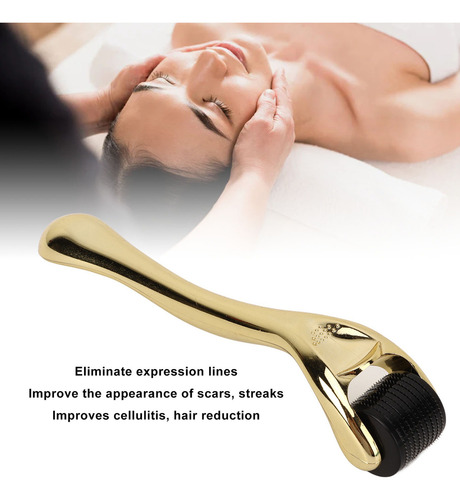 Dermaroller Barba 0,5 Mm Facial Cabello O Rodillo Para Barba