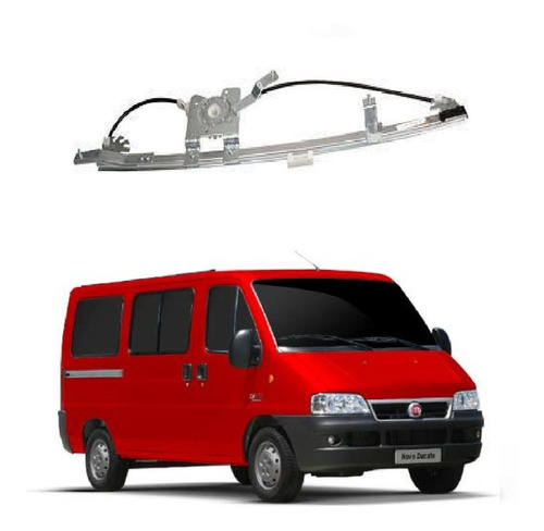 Maquina Vidro Elet S/motor Dt Esquerd Ducato 2009 2010 2011