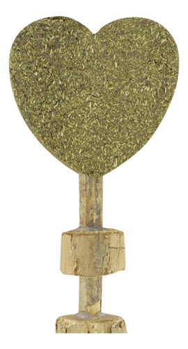 Fancy Pets Juguete Para Gato Varita Con Catnip Corazon Pluma
