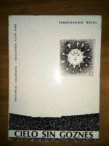Libro Cielo Sin Goznes Ferdinando Ricci Firmado