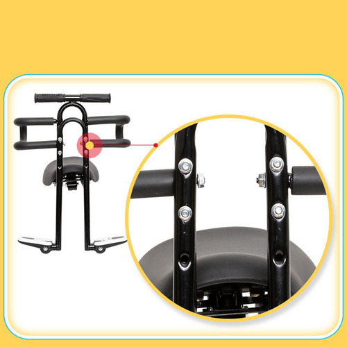 Hwa Bicicleta Infantil Assento De Bicicleta Macia Para