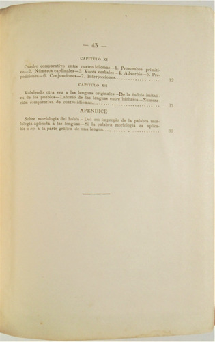 Lengua Patagonia Domingo Milanesio Mapuche Selknam 1917