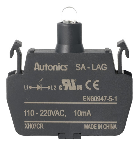 Block De Led Verde Ca 110-220vca Noapilable Autonics Sa-lag