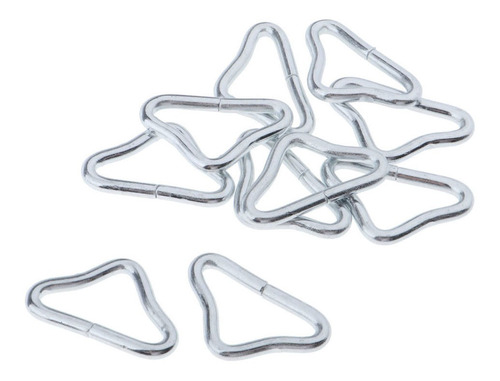 10x Anillos Triangulares Anillos En V Con Bucle De Hebilla