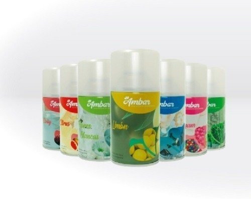 Fragancia Ambiente Aerosol Ambar By Saphirus - Distribuidor 