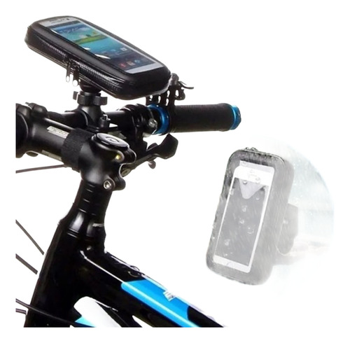 Soporte Impermeable Para Celular En Moto O Bici