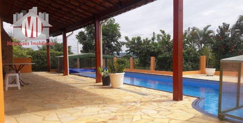 Imagem 11 de 18 de Linda Chácara Com Escritura, 4 Dormitórios, Pomar, Piscina, Vista Deslumbrante, À Venda, 1340 M² Por R$ 900.000 - Rural - Bragança Paulista/sp - Ch0964