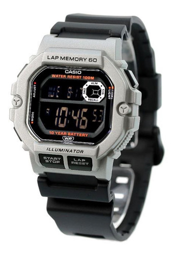 Reloj Casio De Hombre Ws-1400 Deportivo 60 Lap Memory