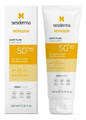 Sesderma Light Fluid Spf50 200ml Repaskin