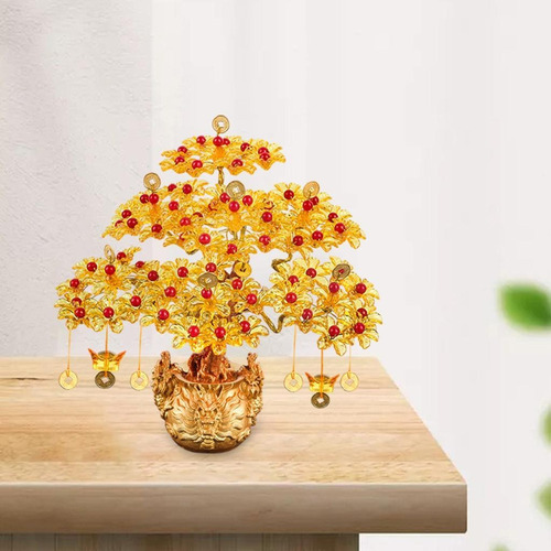Árbol De La Suerte Chino Árbol Del Dinero Bonsai Decoración