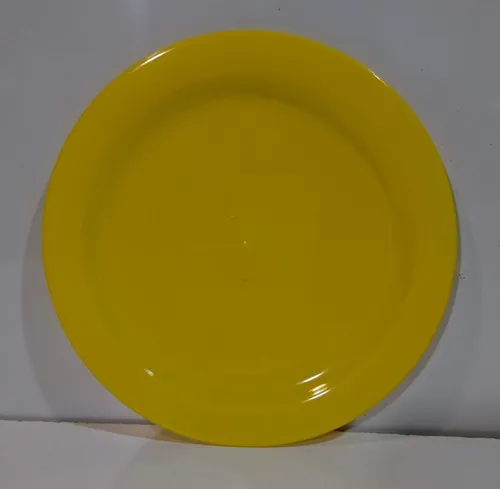 Platos amarillos porcelana clearance