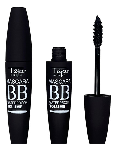 Mascara De Pestañas Tejar Make Up Volume Bb X3 Unidades Negro