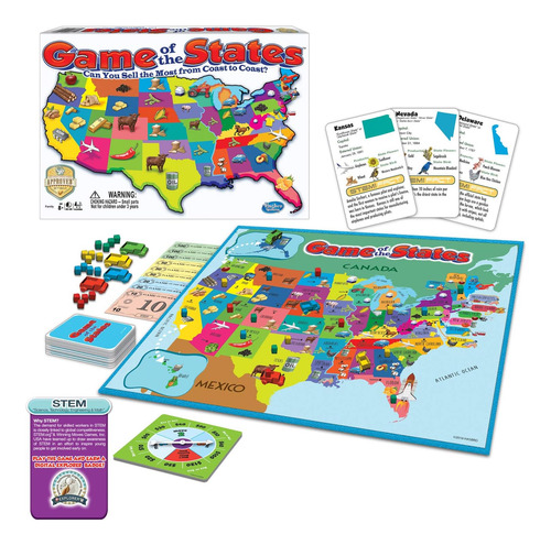 Juego De Mesa De Los Estados Unidos