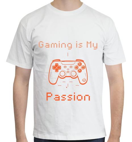 Playera Gamer Is My Passion Videojuegos