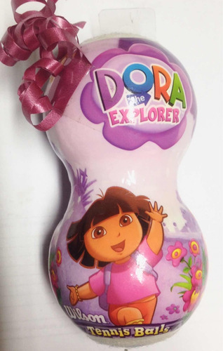 Pelota De Tenis De Dora La Exploradora Wilson 02 Nuevas