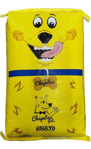 Alimento Chapetes Pet Perro Adulto Bulto Con 20 Kg