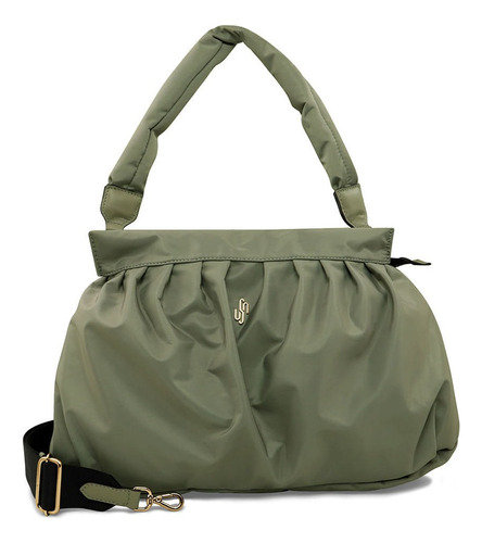 Bolsa Tote Verde Tecido Usaflex