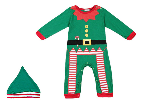 Disfraz Navideño Para Bebés, Conjunto De Ropa Para Navidad