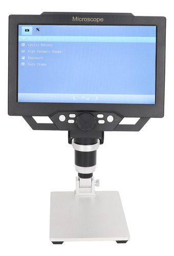 Microscopio Usb Digital 12mp 1600x 9 Pulgadas Con Pantalla A